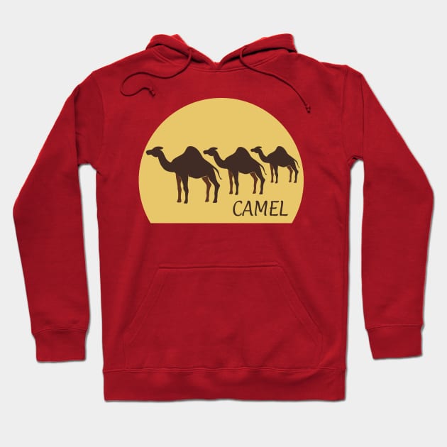 Camel Hoodie by Madhur